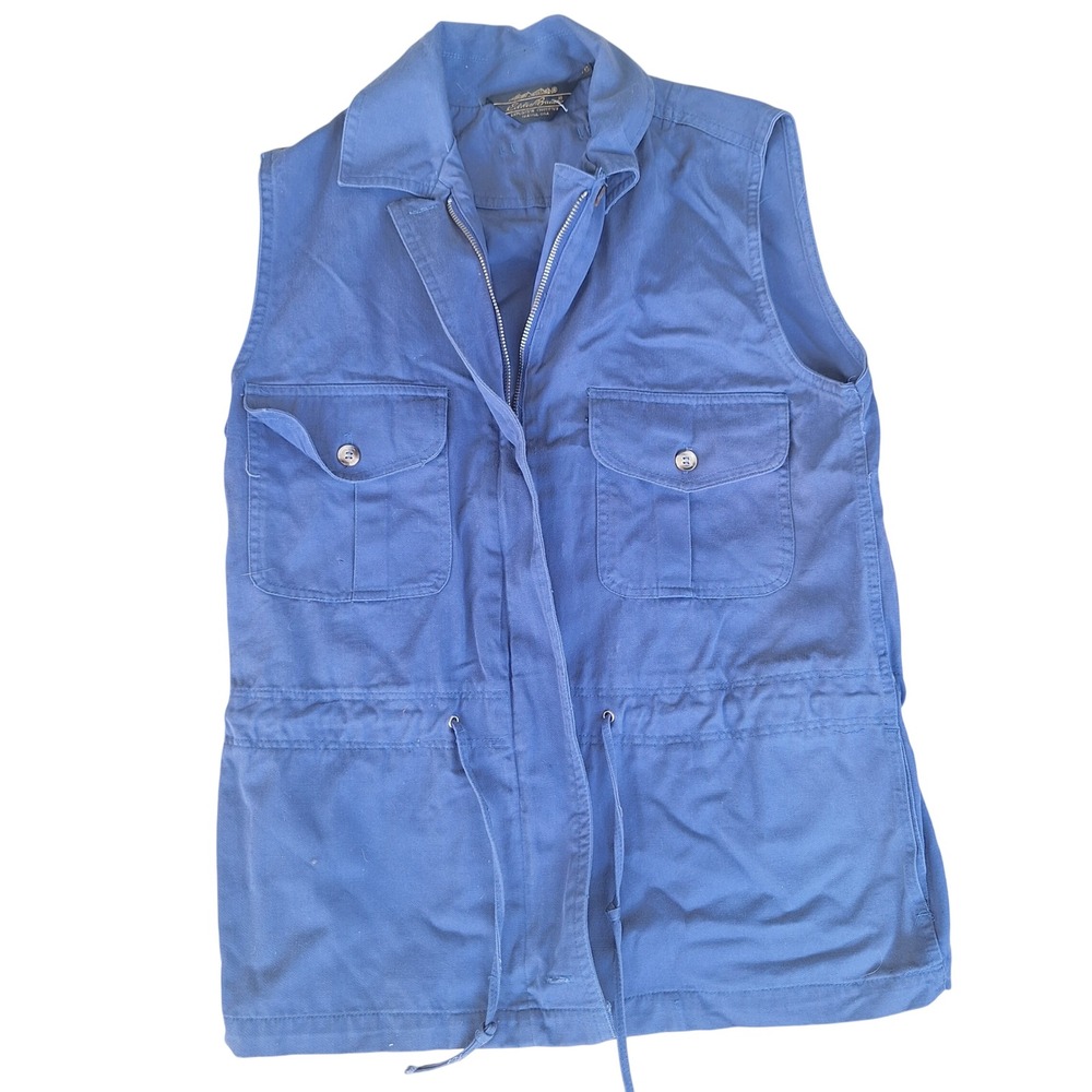 Eddie Bauer Blue Women's Utility Vest